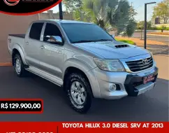 TOYOTA HILUX 3.0 SRV 4X4 CD 16V TURBO INTERCOOLER DIESEL 4P AUTOMÁTICO TOYOTA HILUX 3.0 SRV 4X4 CD 16V TURBO INTERCOOLER DIESEL 4P AUTOMÁTICO