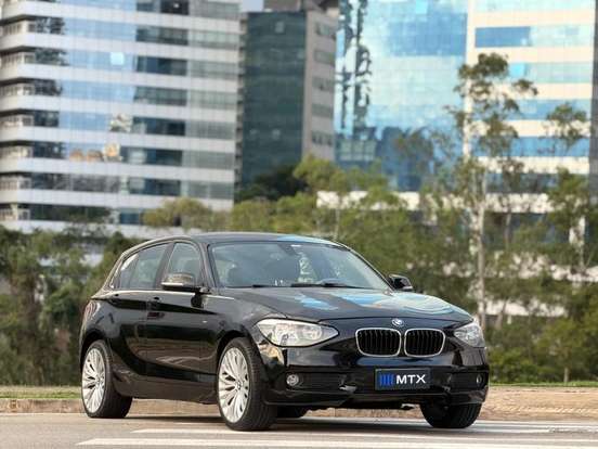 BMW-116i-1.6 16V TURBO GASOLINA 4P AUTOMÁTICO BMW-116i-2014