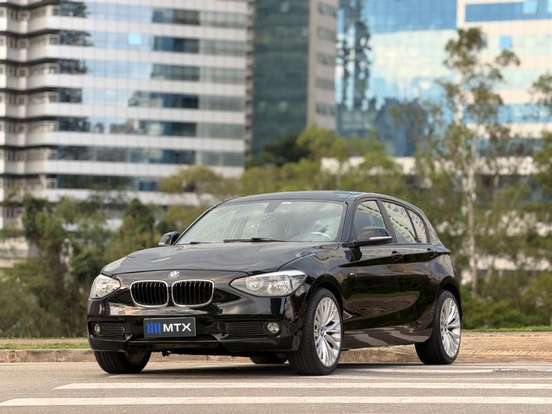 BMW-116i-1.6 16V TURBO GASOLINA 4P AUTOMÁTICO BMW-116i-2014