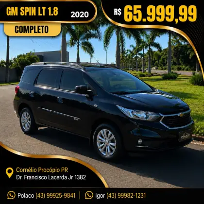CHEVROLET SPIN 1.8 LT 8V FLEX 4P AUTOMÁTICO