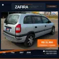 CHEVROLET ZAFIRA 2.0 MPFI EXPRESSION 8V FLEX 4P AUTOMÁTICO CHEVROLET ZAFIRA 2.0 MPFI EXPRESSION 8V FLEX 4P AUTOMÁTICO