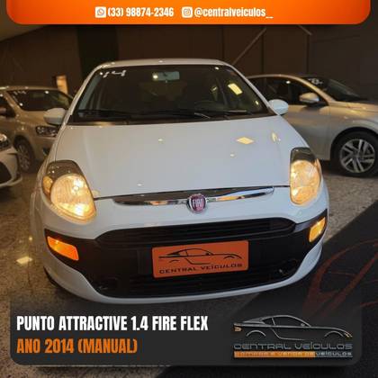 FIAT PUNTO 1.4 ATTRACTIVE 8V FLEX 4P MANUAL