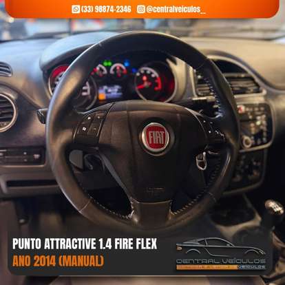 FIAT-PUNTO-1.4 ATTRACTIVE 8V FLEX 4P MANUAL FIAT-PUNTO-2013