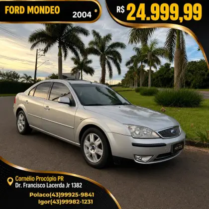 FORD MONDEO 2.0 GHIA 16V GASOLINA 4P AUTOMÁTICO