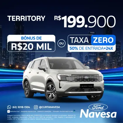 FORD TERRITORY 1.5 ECOBOOST GTDI GASOLINA TITANIUM AUTOMÁTICO FORD TERRITORY 1.5 ECOBOOST GTDI GASOLINA TITANIUM AUTOMÁTICO