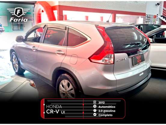 HONDA-CRV-2.0 LX 4X2 16V GASOLINA 4P AUTOMÁTICO HONDA-CRV-2012