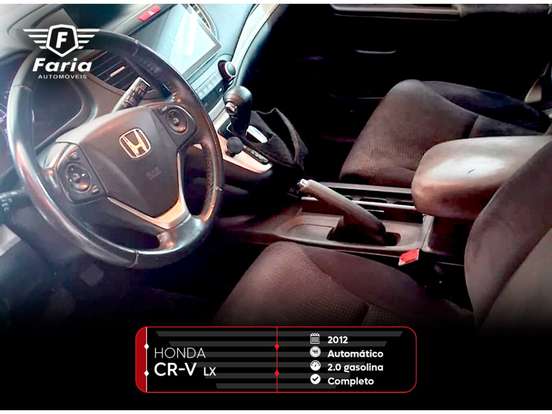 HONDA-CRV-2.0 LX 4X2 16V GASOLINA 4P AUTOMÁTICO HONDA-CRV-2012