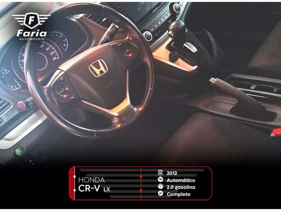 HONDA-CRV-2.0 LX 4X2 16V GASOLINA 4P AUTOMÁTICO HONDA-CRV-2012
