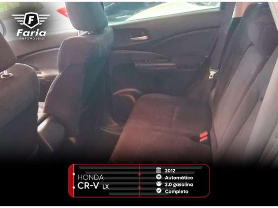 HONDA-CRV-2.0 LX 4X2 16V GASOLINA 4P AUTOMÁTICO HONDA-CRV-2012