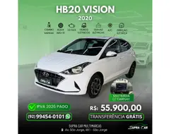 HYUNDAI HB20 1.0 12V FLEX VISION MANUAL HYUNDAI HB20 1.0 12V FLEX VISION MANUAL