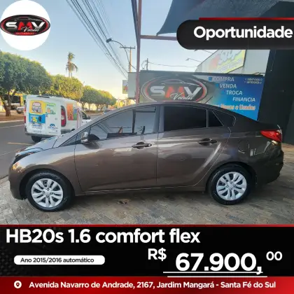 HYUNDAI HB20S 1.6 COMFORT STYLE 16V FLEX 4P MANUAL
