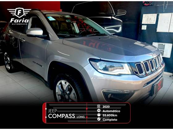 JEEP COMPASS 2.0 16V FLEX LONGITUDE AUTOMÁTICO