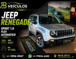JEEP RENEGADE 1.8 16V FLEX SPORT 4P AUTOMÁTICO JEEP RENEGADE 1.8 16V FLEX SPORT 4P AUTOMÁTICO