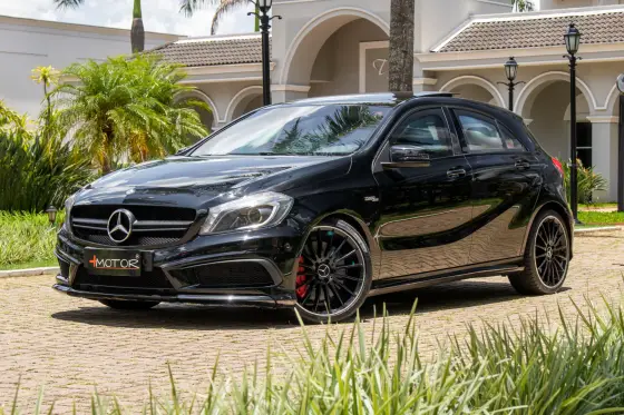 MERCEDES-BENZ A 45 AMG 2.0 16V TURBO GASOLINA 4P AUTOMATIZADO MERCEDES-BENZ A 45 AMG 2.0 16V TURBO GASOLINA 4P AUTOMATIZADO