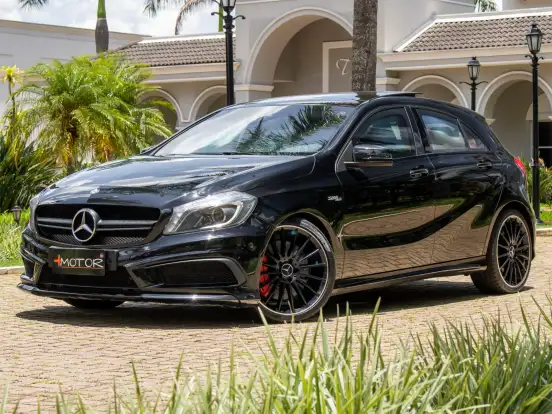 MERCEDES-BENZ-A 45 AMG-2.0 16V TURBO GASOLINA 4P AUTOMATIZADO MERCEDES-BENZ-A 45 AMG-2014