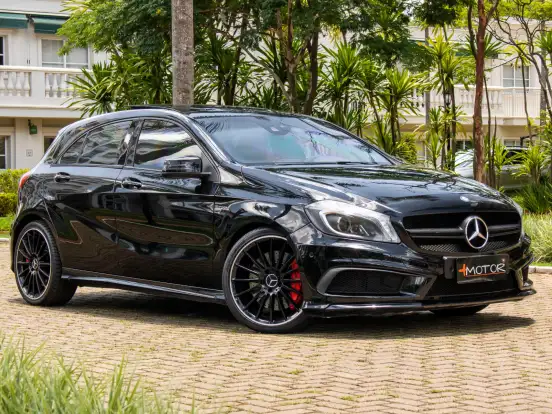 MERCEDES-BENZ-A 45 AMG-2.0 16V TURBO GASOLINA 4P AUTOMATIZADO MERCEDES-BENZ-A 45 AMG-2014