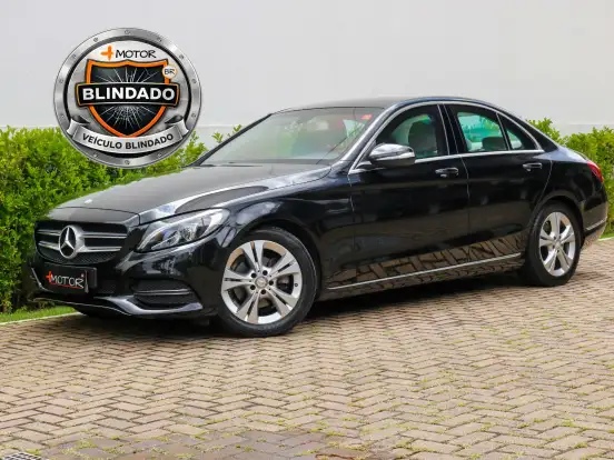 MERCEDES-BENZ-C 180-1.6 CGI 16V TURBO GASOLINA 4P AUTOMÁTICO MERCEDES-BENZ-C 180-2015
