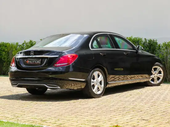 MERCEDES-BENZ-C 180-1.6 CGI 16V TURBO GASOLINA 4P AUTOMÁTICO MERCEDES-BENZ-C 180-2015