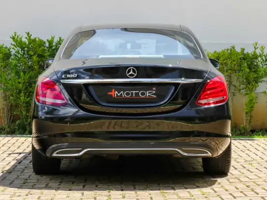 MERCEDES-BENZ-C 180-1.6 CGI 16V TURBO GASOLINA 4P AUTOMÁTICO MERCEDES-BENZ-C 180-2015