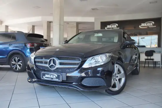 MERCEDES-BENZ-C 180-1.6 CGI 16V TURBO GASOLINA 4P AUTOMÁTICO MERCEDES-BENZ-C 180-2015