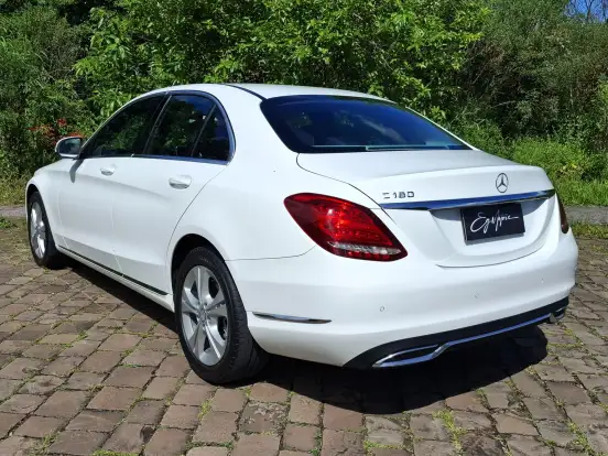 MERCEDES-BENZ-C 180-1.6 CGI AVANTGARDE 16V TURBO GASOLINA 4P AUTOMÁTICO MERCEDES-BENZ-C 180-2014