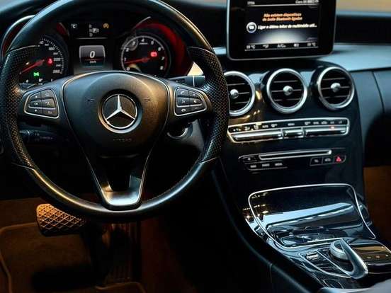MERCEDES-BENZ-C 180-1.6 CGI 16V TURBO GASOLINA 4P AUTOMÁTICO MERCEDES-BENZ-C 180-2014
