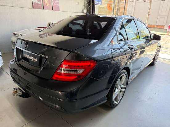 MERCEDES-BENZ-C 180-1.6 CGI SPORT 16V TURBO GASOLINA 4P AUTOMÁTICO MERCEDES-BENZ-C 180-2013