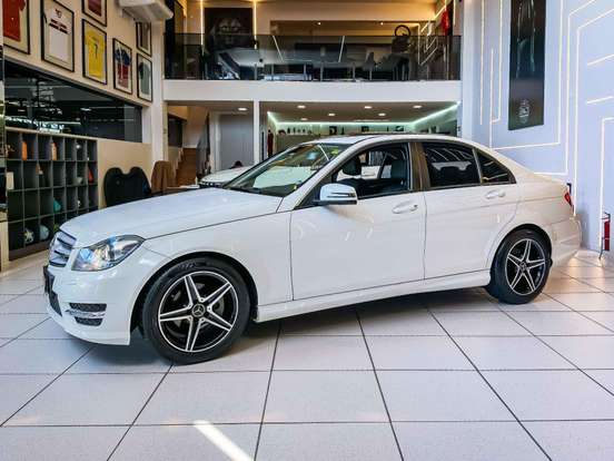 MERCEDES-BENZ-C 180-1.6 CGI SPORT 16V TURBO GASOLINA 4P AUTOMÁTICO MERCEDES-BENZ-C 180-2013