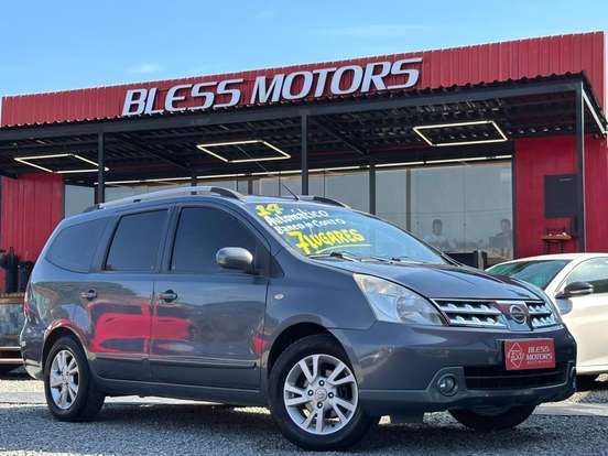 NISSAN-GRAND LIVINA-1.8 SL 16V FLEX 4P AUTOMÁTICO NISSAN-GRAND LIVINA-2013