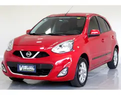 NISSAN MARCH 1.6 SV 16V FLEX 4P MANUAL NISSAN MARCH 1.6 SV 16V FLEX 4P MANUAL