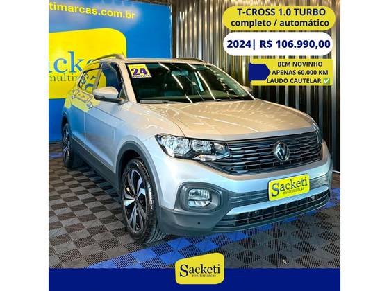 VOLKSWAGEN T-CROSS 1.0 200 TSI TOTAL FLEX AUTOMÁTICO