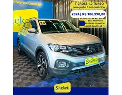 VOLKSWAGEN T-CROSS 1.0 200 TSI TOTAL FLEX AUTOMÁTICO VOLKSWAGEN T-CROSS 1.0 200 TSI TOTAL FLEX AUTOMÁTICO