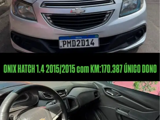 CHEVROLET-ONIX-1.4 MPFI LT 8V FLEX 4P MANUAL CHEVROLET-ONIX-2015