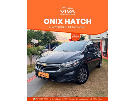 CHEVROLET ONIX 1.4 MPFI ADVANTAGE 8V FLEX 4P AUTOMÁTICO
