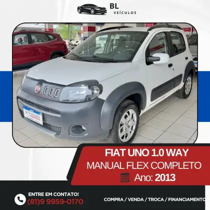 FIAT UNO 1.0 EVO WAY 8V FLEX 4P MANUAL