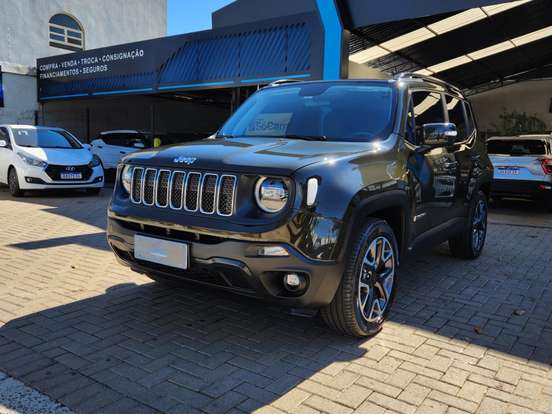 JEEP-RENEGADE-1.8 16V FLEX LONGITUDE 4P AUTOMÁTICO JEEP-RENEGADE-2021