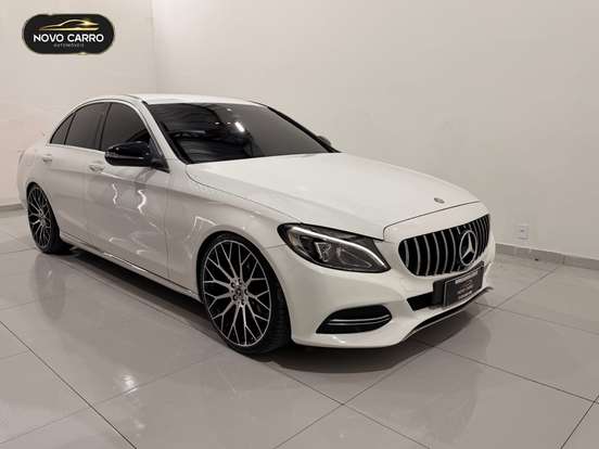 MERCEDES-BENZ-C 180-1.6 CGI 16V TURBO GASOLINA 4P AUTOMÁTICO MERCEDES-BENZ-C 180-2015