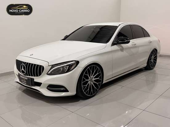 MERCEDES-BENZ-C 180-1.6 CGI 16V TURBO GASOLINA 4P AUTOMÁTICO MERCEDES-BENZ-C 180-2015