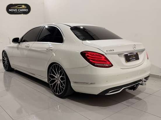 MERCEDES-BENZ-C 180-1.6 CGI 16V TURBO GASOLINA 4P AUTOMÁTICO MERCEDES-BENZ-C 180-2015