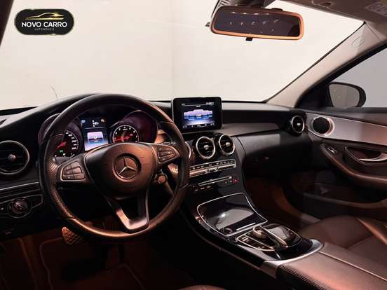 MERCEDES-BENZ-C 180-1.6 CGI 16V TURBO GASOLINA 4P AUTOMÁTICO MERCEDES-BENZ-C 180-2015