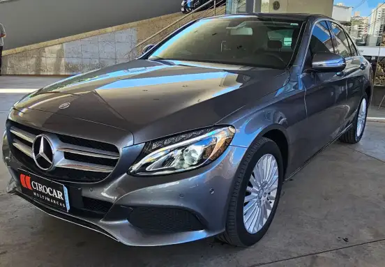 MERCEDES-BENZ-C 200-2.0 CGI AVANTGARDE 16V GASOLINA 4P AUTOMÁTICO MERCEDES-BENZ-C 200-2017
