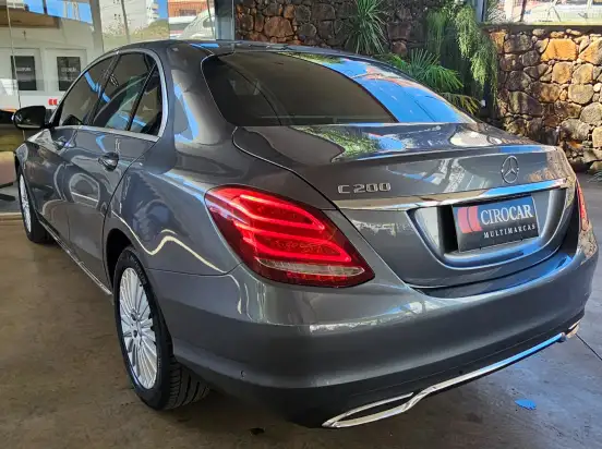 MERCEDES-BENZ-C 200-2.0 CGI AVANTGARDE 16V GASOLINA 4P AUTOMÁTICO MERCEDES-BENZ-C 200-2017
