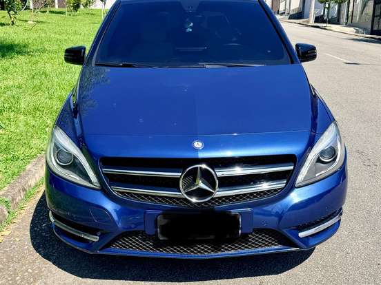 MERCEDES-BENZ-B 200-1.6 SPORT TURBO GASOLINA 4P AUTOMÁTICO MERCEDES-BENZ-B 200-2013