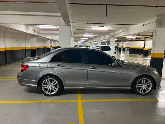 MERCEDES-BENZ-C 180-1.6 CGI SPORT 16V TURBO GASOLINA 4P AUTOMÁTICO MERCEDES-BENZ-C 180-2012