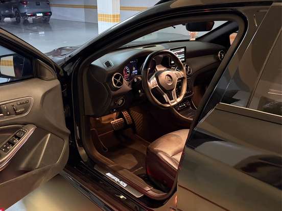 MERCEDES-BENZ-GLA 45 AMG-2.0 16V TURBO GASOLINA 4P AUTOMÁTICO MERCEDES-BENZ-GLA 45 AMG-2015