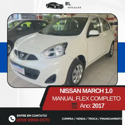 NISSAN MARCH 1.0 S 12V FLEX 4P MANUAL