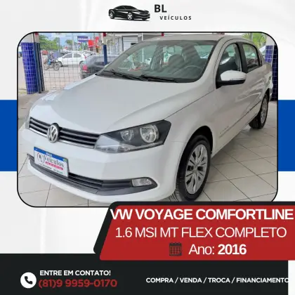 VOLKSWAGEN VOYAGE 1.6 MI COMFORTLINE 8V FLEX 4P MANUAL VOLKSWAGEN VOYAGE 1.6 MI COMFORTLINE 8V FLEX 4P MANUAL