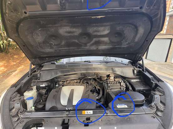 HYUNDAI-SANTA FÉ-3.3 MPFI 4X4 V6 270CV GASOLINA 4P AUTOMÁTICO HYUNDAI-SANTA FÉ-2015