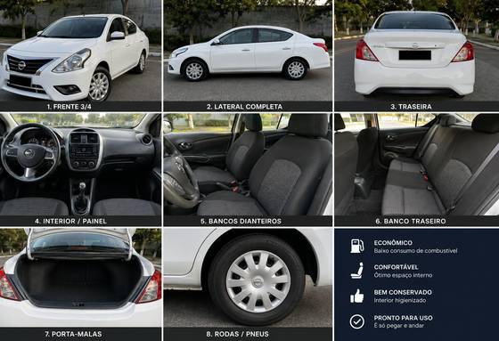 NISSAN VERSA 1.6 16V FLEXSTART S 4P MANUAL