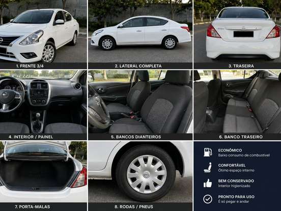 NISSAN-VERSA-1.6 16V FLEXSTART S 4P MANUAL NISSAN-VERSA-2018
